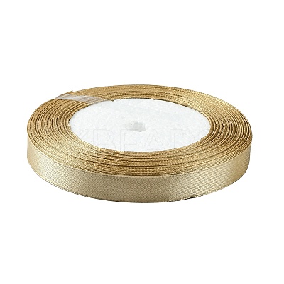 Lt. Tan Single Face Satin Ribbon RC009-60-1