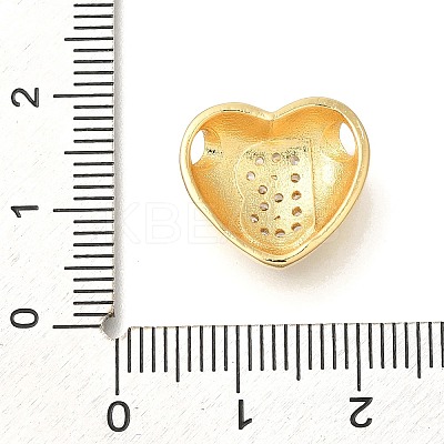 Rack Plating Brass Micro Pave Cubic Zirconia Pendants KK-I722-04G-B-1