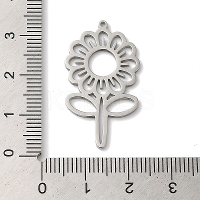 Non-Tarnish 304 Stainless Steel Pendants STAS-U010-20P-1