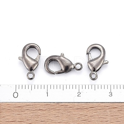 Brass Lobster Claw Clasps X-KK-902-B-1