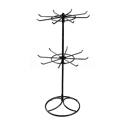 2-Tier Rotatable Iron Necklace Display Rack ODIS-K003-03EB-1