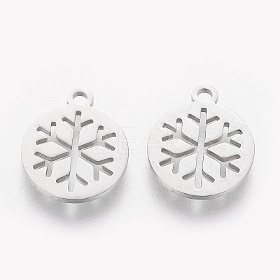 Non-Tarnish 304 Stainless Steel Charms LS-STAS-Q201-T063-1