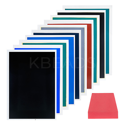 10Pcs Paper Engraving Marking Paper for Laser Engraver and Cutting Machine AJEW-WH0596-172-1