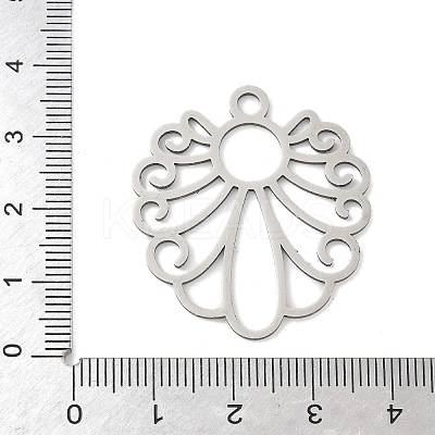 201 Stainless Steel Pendants STAS-S174-39P-1