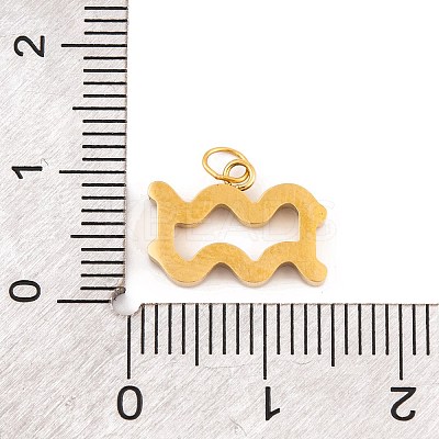 316 Stainless Steel Micro Pave Cubic Zirconia Pendants LS-STAS-K284-01J-G-1