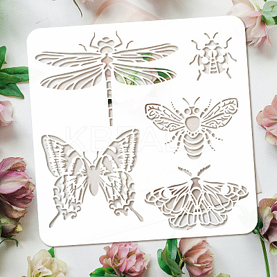 PET Hollow Out Drawing Painting Stencils DIY-WH0391-0559-1