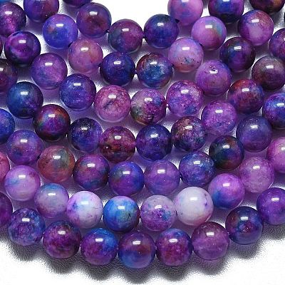 Natural Malaysia Jade Beads Strands G-L645-A01-6mm-03-1