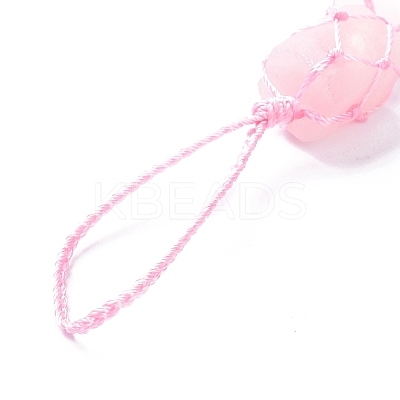 Natural Gemstone Big Pendant Decorations HJEW-F012-02B-1