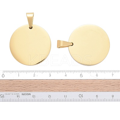 304 Stainless Steel Pendants Ion Plating(IP) STAS-P115-08G-1