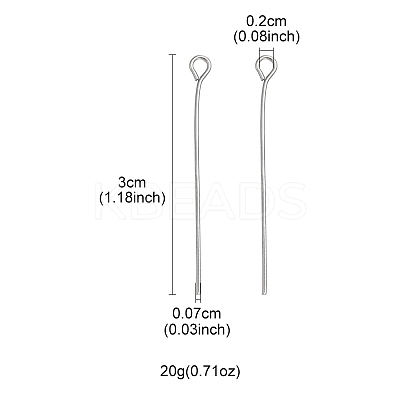 Iron Eye Pins IFIN-FS0001-31G-1
