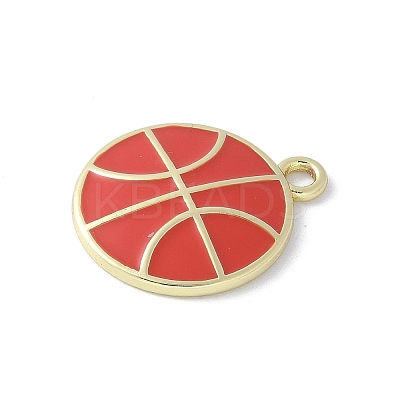 Alloy Enamel Pendants PALLOY-R153-02G-01-1