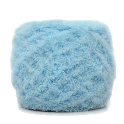 Polyester Soft Coral Velvet Yarn PW-WG47394-05-1