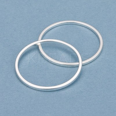 Brass Linking Rings KK-Y003-03G-S-1