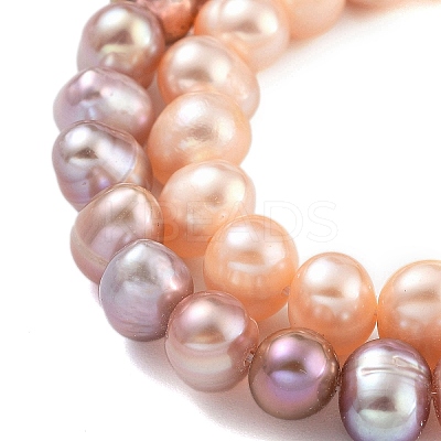 Natural Cultured Freshwater Pearl Beads Strands PEAR-C003-12C-1