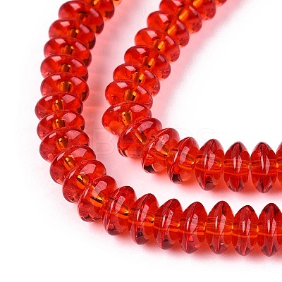 Transparent Glass Beads Strands GLAA-Q113-02A-A05-1