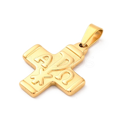304 Stainless Steel Pendants STAS-L286-14G-1