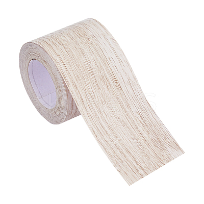 Self-Adhesive PVC Woodgrained Paper DIY-WH0632-19B-01-1