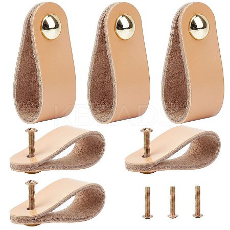 PU Leather Door Handles FIND-WH0052-53C-1