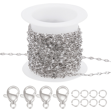 DIY Chain Bracelet Necklace Making Kit DIY-BBC0001-65-1