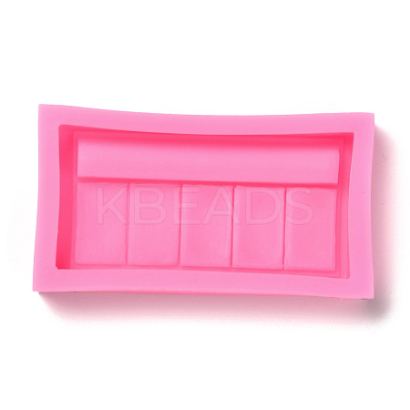 DIY Eye Shadow Box Food Grade Silicone Fondant Molds DIY-F072-07-1