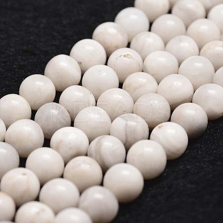 Natural White Crazy Lace Agate Bead Strands X-G-D840-55-10mm-1