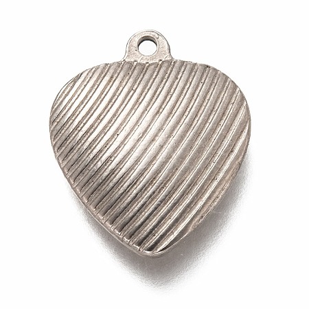 Non-Tarnish 304 Stainless Steel Pendants STAS-H126-31AS-1