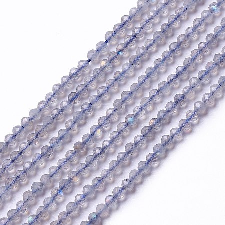 Natural Labradorite Beads Strands G-L581A-002-1