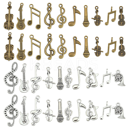 Tibetan Style Alloy Pendants TIBE-PH0002-08-1