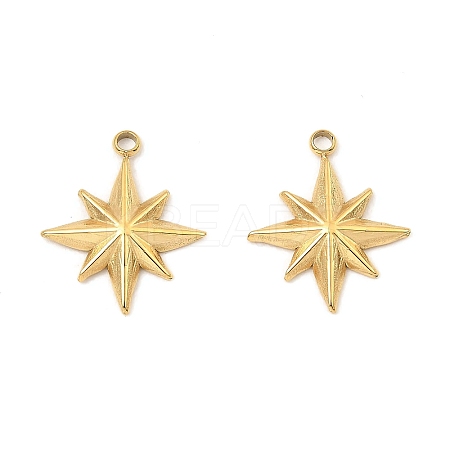 304 Stainless Steel Pendants X-STAS-A089-02G-1