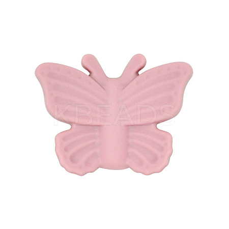 Butterfly Food Grade Eco-Friendly Silicone Focal Beads SIL-CJC0009-03C-1