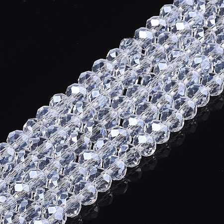 Electroplate Glass Beads Strands EGLA-A044-T3mm-A19-1
