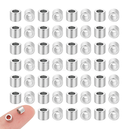 150Pcs 304 Stainless steel Spacer Beads STAS-UN0057-66-1