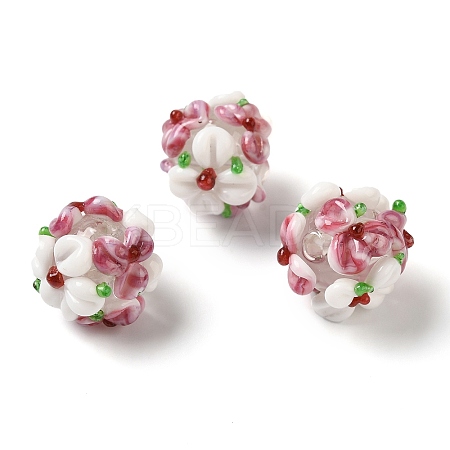 Handmade Lampwork Beads LAMP-B025-03B-18-1