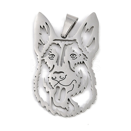304 Stainless Steel Pendants STAS-R135-21P-1