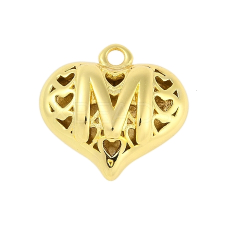 Hollow Brass Pendants for Valentine's Day KK-M289-03M-G-1