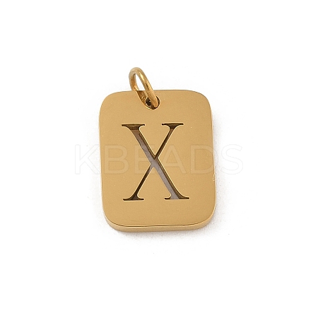304 Stainless Steel Charms STAS-R001-01G-X-1