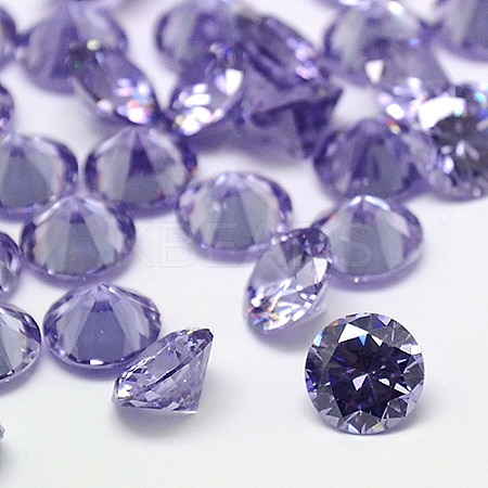 Cubic Zirconia Cabochons ZIRC-M002-4mm-004-1