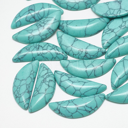 Synthetic Turquoise Cabochons X-TURQ-S290-18A-01-1
