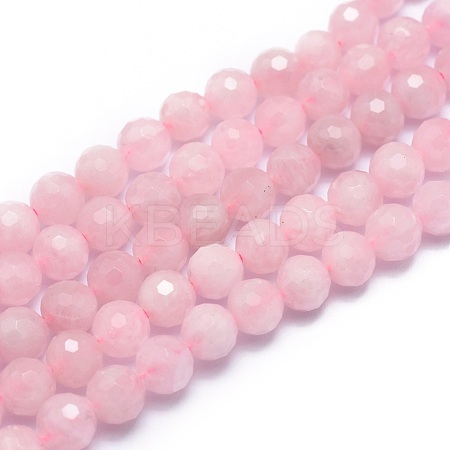 Natural Rose Quartz Beads Strands G-G792-29A-1