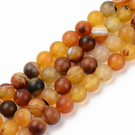 Natural Sardonyx Beads Strands G-S369-002C-A02-1