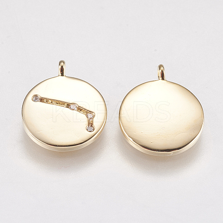 Brass Pendants KK-K215-29H-1