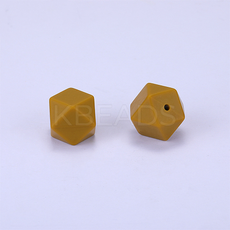 Hexagonal Silicone Beads SI-JX0020A-101-1