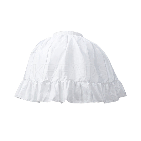 Cotton Skirt Hoop Petticoat AJEW-WH0007-45-1