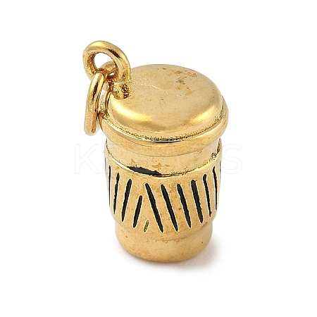 304 Stainless Steel Charms STAS-M120-02A-G-1