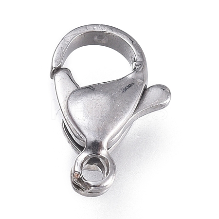 Tarnish Resistant 316 Surgical Stainless Steel Lobster Claw Clasps STAS-M281-01P-D-1