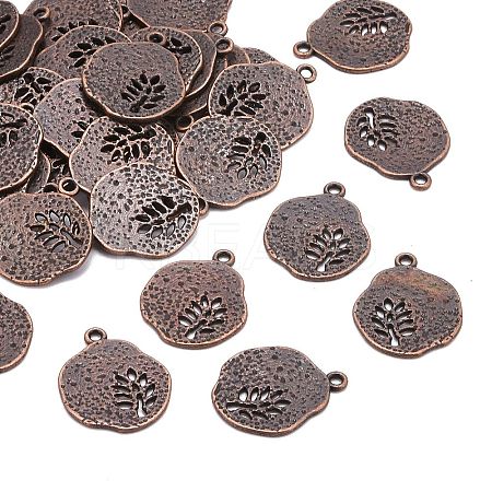 Tibetan Style Alloy Pendants LS-TIBEP-A14120-R-FF-1