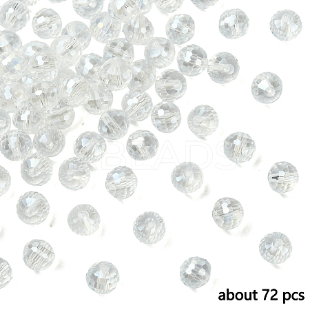 1 Strand Electroplate Glass Bead Strands EGLA-YW0005-49B-1