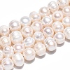 Natural Cultured Freshwater Pearl Beads Strands PEAR-L001-A-08-01-2