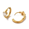 Golden 304 Stainless Steel Hoop Earrings EJEW-K271-01B-G-2