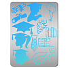 Stainless Steel Cutting Dies Stencils DIY-WH0289-021-1